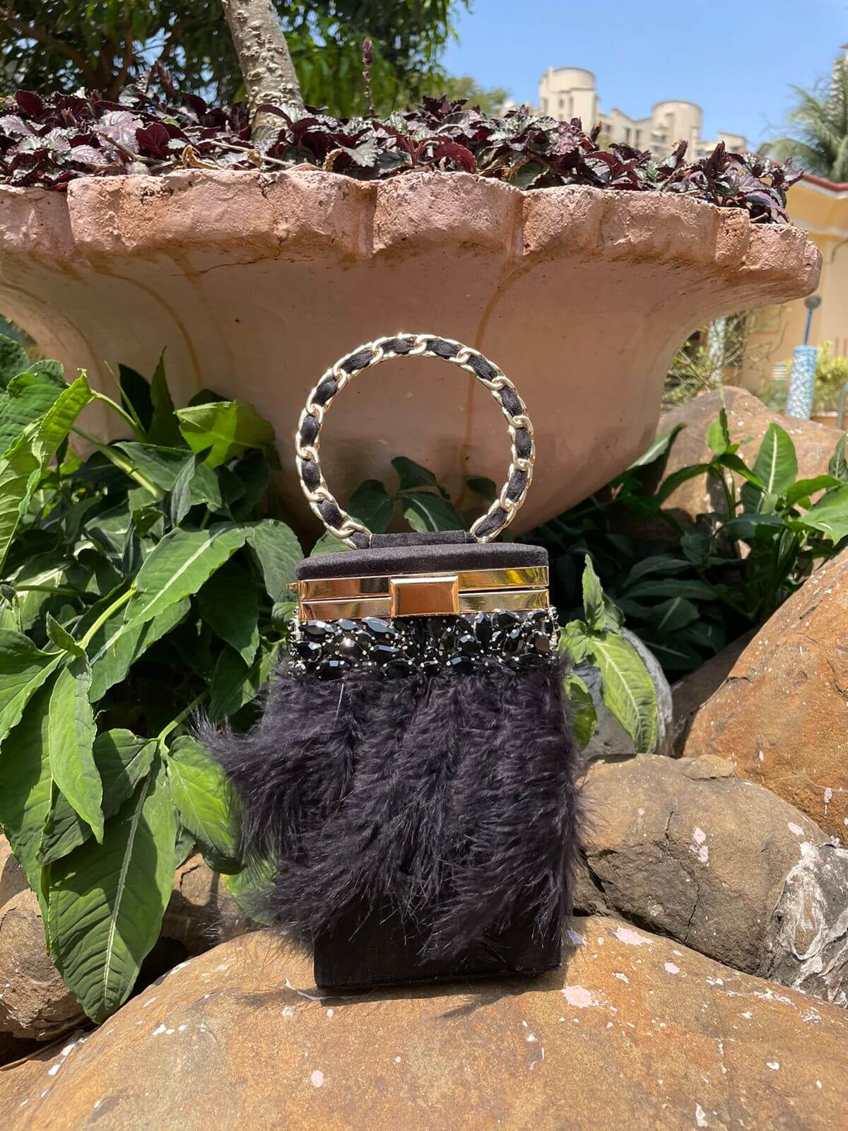 Clutch Black Tall Box