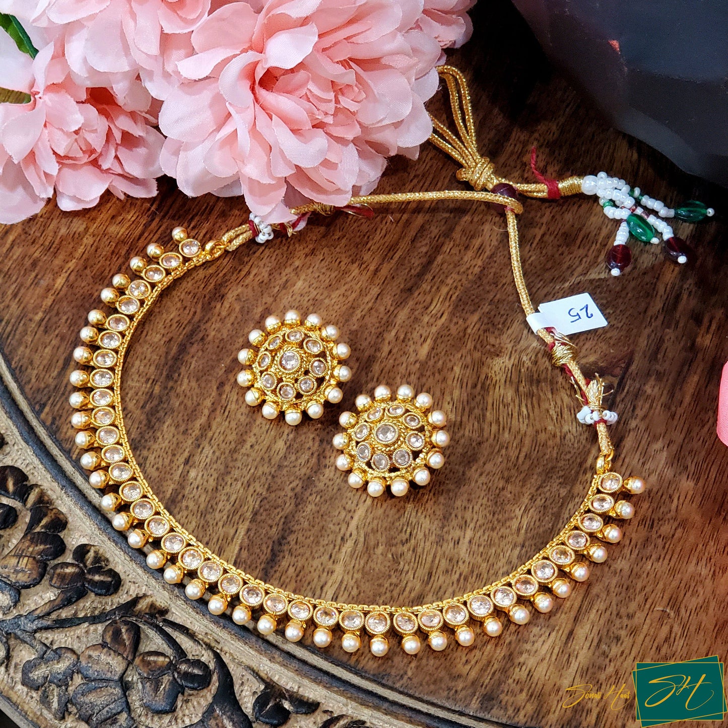 Gold Necklace set (SL# 25)