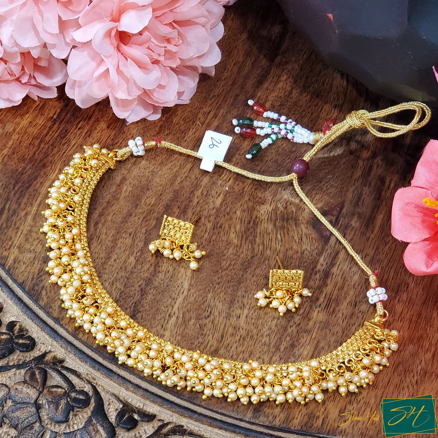 Gold Gajra Necklace (SL# 26)