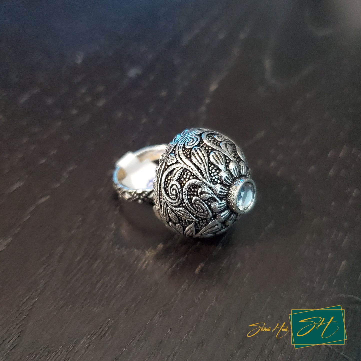 Silver Spherical Ring (SL# 11A)